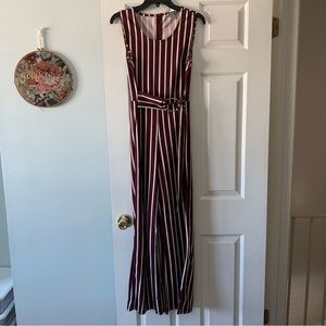 Striped Jumpsuit